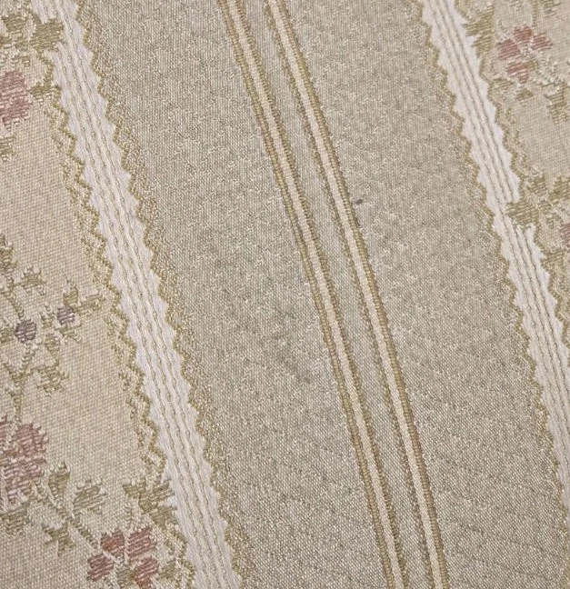 Vtg French Country Provincial Style Clayton Marcus Bergere Chair Vanity Stool  - Image 2 of 4