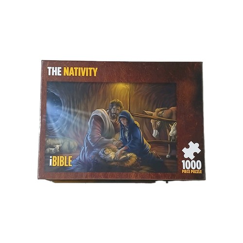 the nativity I Bible Puzzle Christian Jesus Family Activity Jigsaw Christ - Picture 2 of 4