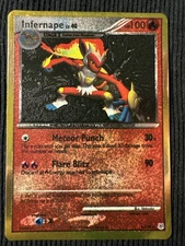 Pokemon TCG -  Infernape 5/130 - Diamond and Pearl Holo - 2007 - MP