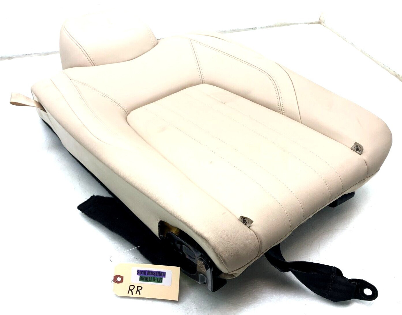 2014-2019 MASERATI GHIBLI S RIGHT PASSENGER REAR UPPER SEAT OEM.