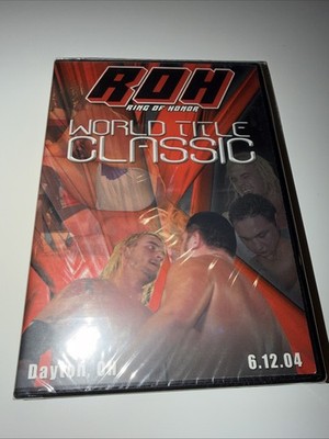 Ring of Honor ROH World Title Classic 2004 DVD - CM Punk Vs Samoa Joe 04 Sealed