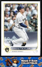 Tyrone Taylor 2022 Topps Update #US99 Milwaukee Brewers Baseball