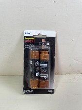 Eaton FRN-R-60ID Dual-Element Time-Delay Fuse 60A 250V Pack of 2 Fuses