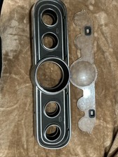 1966 Mustang Instrument Bezel Black Standard Interior Oem 1966 Mustang Instrument Bezel Black Standard Interior Oem