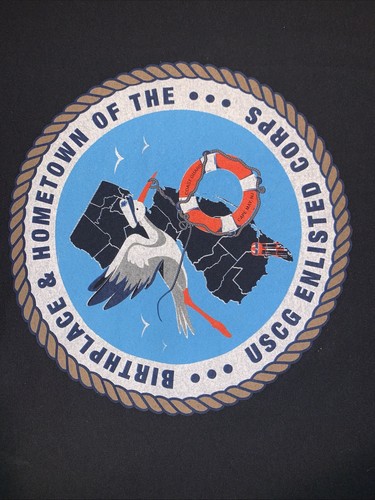 US Coast Guard USCG Station Cape May New Jersey NJ Neu USN Navy Gr. XL