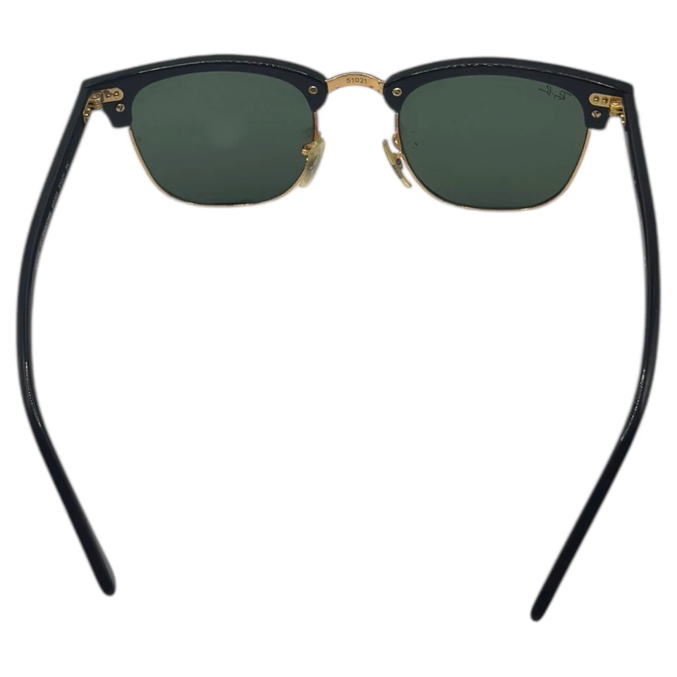 Ray Ban Clubmaster - Schwarz / Grün - Größe 51/21 - Inklusive Etui - Bild 2 von 4