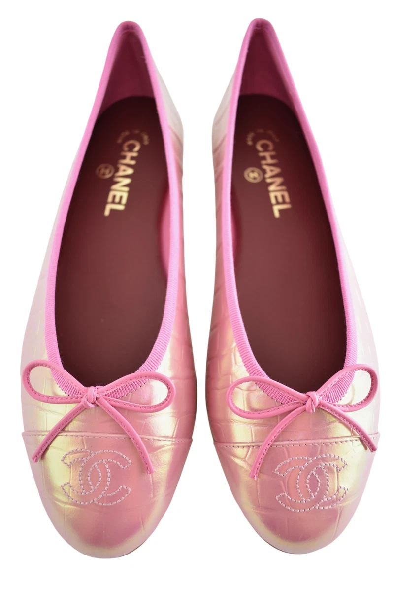 25+ CHANEL Round Toe Chanel Ballerina Flats for Women for sale
