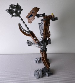 LEGO BIONICLE Toa Hordika Onewa 8739 Complete Figure No Canister or Instructions