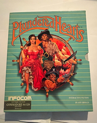 Infocom Plundered Hearts (Commodore 64/128) 1987 Interactive Fiction w/ Manual