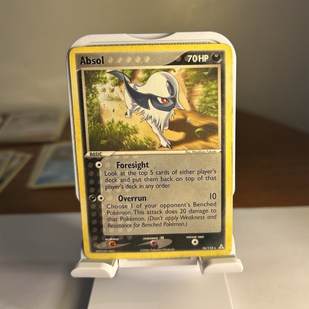 Absol 18/110 EX Holon Phantoms 2006 Rare Pokemon Card MP