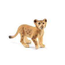 Realistic Lion Cub Animal Figurine Educational Wildlife Toy for Kids