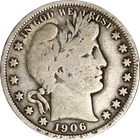 1906-O Barber Half Dollar