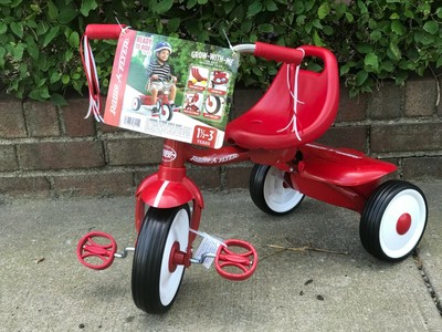radio flyer folding trike red