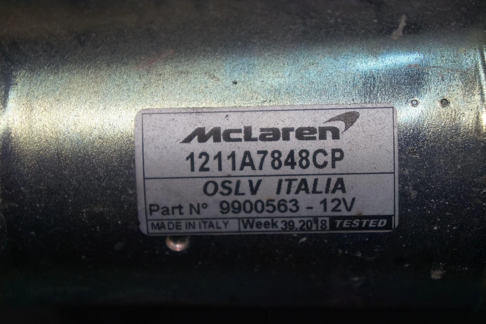 Limpiaparabrisas delantero motor acoplamiento 11A7848CP OEM McLaren MP4-12C 2014 Foto 4 de 4