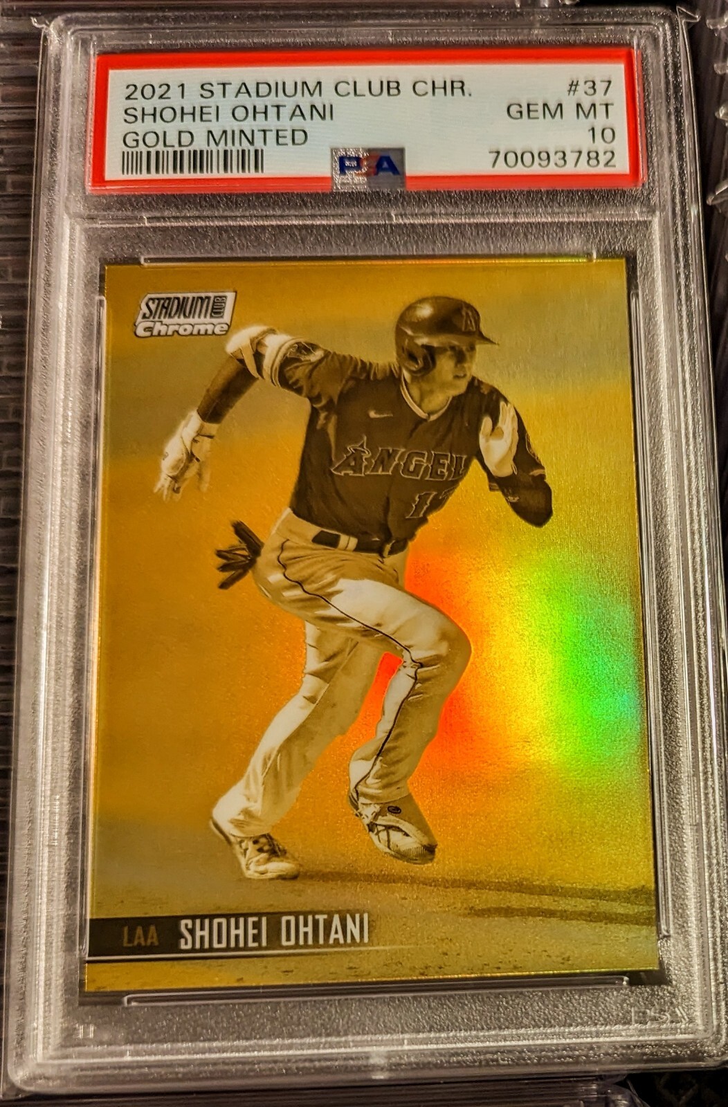 2021 Topps Stadium Club Chrome Shohei Ohtani Variation SSP 大谷