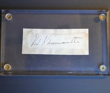 Signature - Thomas Francis Fremantle, 1st Baron Lord Cottesloe 1798-1890 Ireland