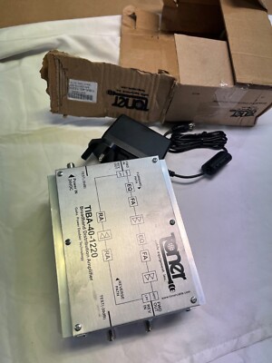 Toner TIBA-40-1220 2 way 1220 MHz Amplifier, 40 dB Gain