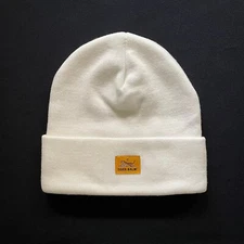 TIGER BALM® WHITE KNITTED BEANIE Double Thickness Extra Warm One Size Fits All