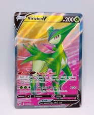 Virizion V 164/189 Full Art Holo Rare Astral Radiance Pokemon Card NM Fresh Pull
