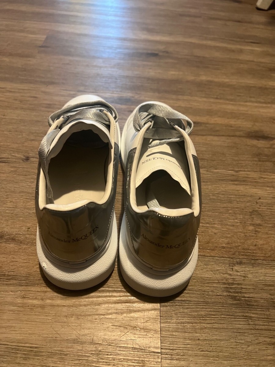 alexander mcqueen oversized sneakers 43.5 crocodile skin silver | eBay alexander mcqueen oversized sneakers 43.5 crocodile skin silver | eBay