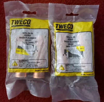 4 Nozzles TWECO 24AH-62SS / 1240-1221 , 24 Series Nozzles - New