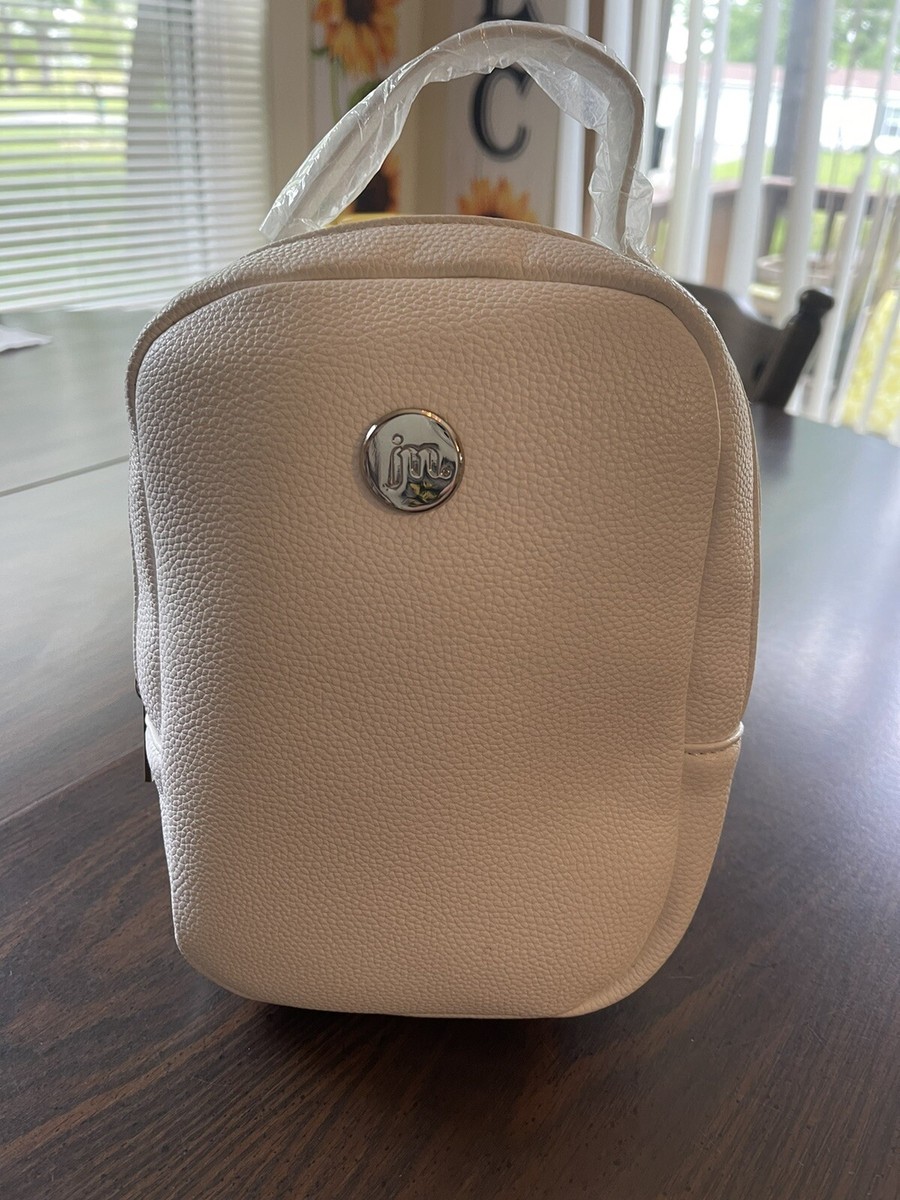 Jessica Moore White Leather Mini Backpack Purse | eBay