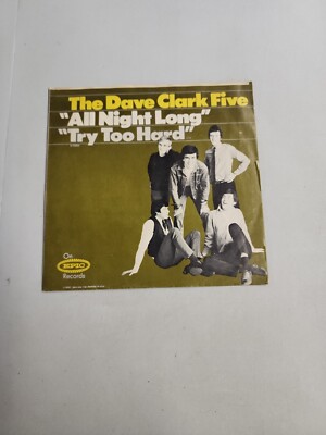 Dave Clark Five - All Night Long - RECORD SLEEVE ONLY (45RPM 7 ) (AA85) 