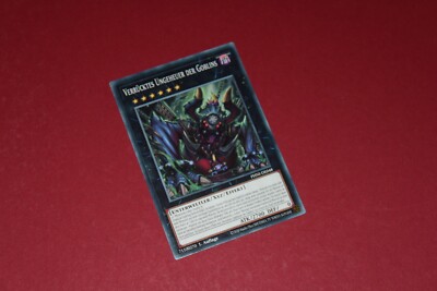 Yu-Gi-oh! Spielkarte ''deutsch'', Verrücktes Ungeheuer der Goblin, 1.Auflage