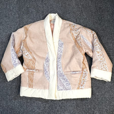 Forte Forte Coat Jacquard Padded Bomber Pink Jacket Nwt Sz 1 Us Small Medium