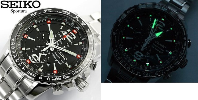 seiko gents chronograph watch
