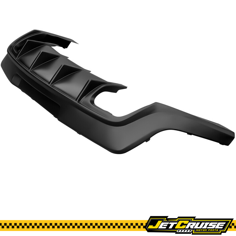 Fit 14-15 Chevy Camaro ZL1 Style Rear Bumper Lip Diffuser Matte Black - PP