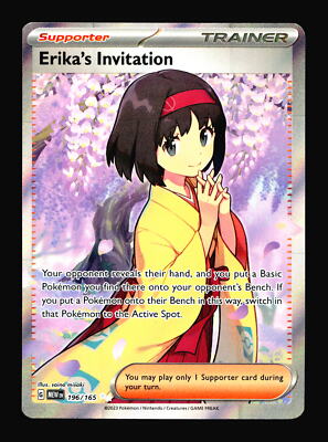 Erika's Invitation SV: Scarlet & Violet 151 #196/165 Pokemon Card