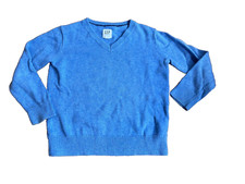 Kids 100 Organic Cotton Sweater Uniform Sweater Blue Heather XS 4-6 