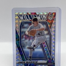 2021 Panini Mosaic Will to Win Silver Prizm Jack Morris Twins #WTW2