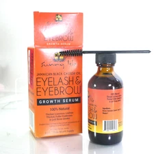 Sunny Isle Jamaican Black Castor Oil Eyebrow & Eyelash Growth Serum 2oz