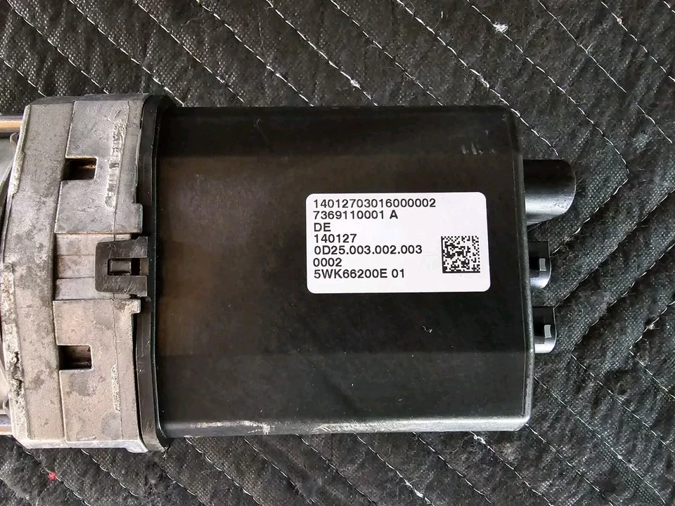 BMW 428i xDrive F32 F33 2014-20 motor de engranaje de dirección de piñón y cremallera genuino Foto 3 de 4