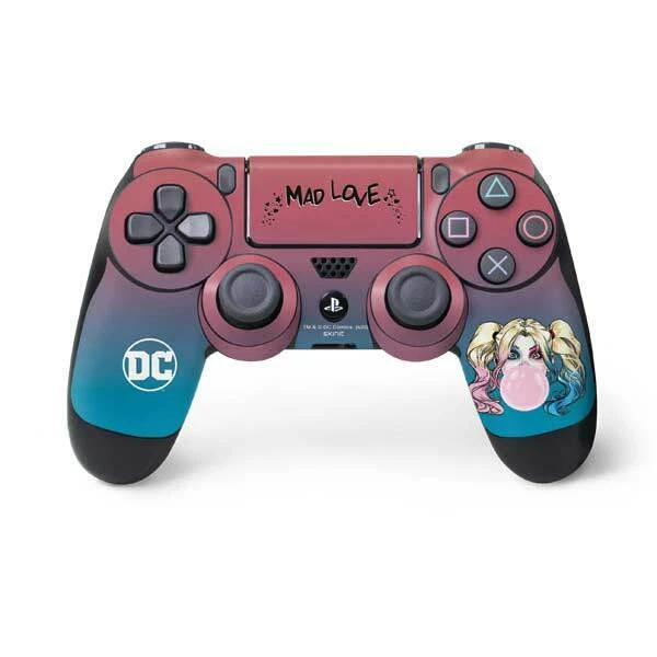 DC Comics Harley Quinn PS4 Controller Skin Harley Quinn Mad Love