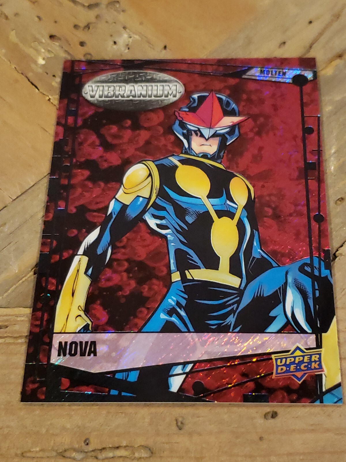 2015 Upper Deck Marvel Vibranium Molten #77 Nova 36/299