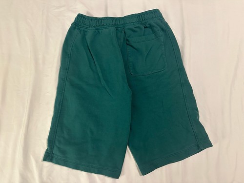 Youth Boys Hanna Anderson Size 12 Slim Teal Pull On Sweat Shorts With Pockets - Picture 5 of 5