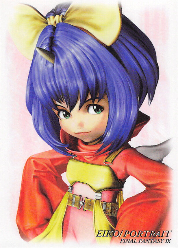 Final Fantasy Art Museum Trading Card #421 Eiko Carol / Portrait
