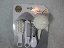 Safety 1st (4) Piece White Baby Care Basics New Health and Grooming
