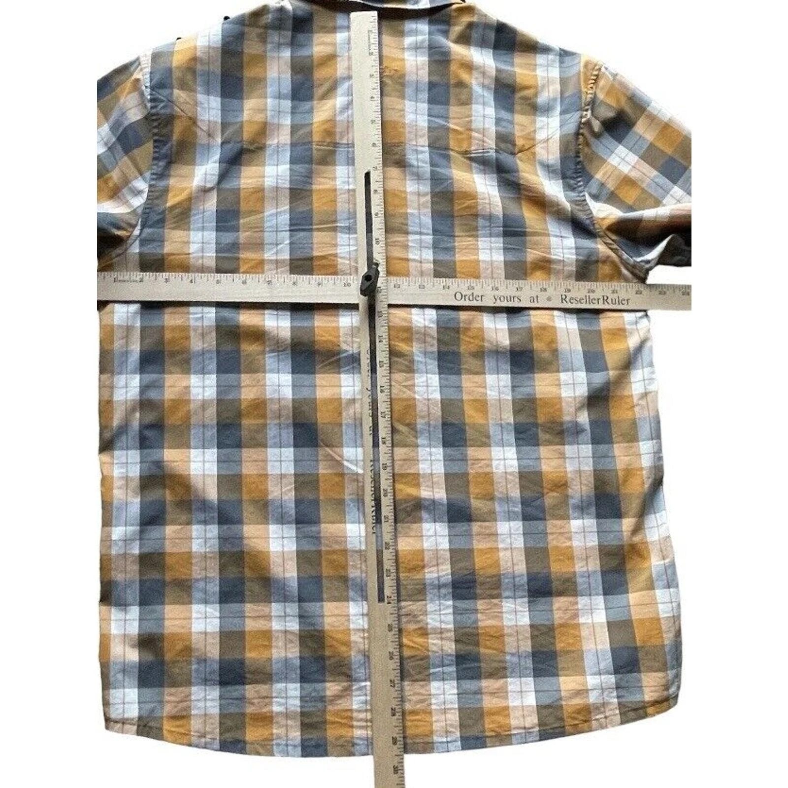 arcteryx ss button up logo plaid lnwot shirt