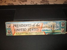 Vintage/MARX/Plastic/Figures PRESIDENTS/OF/THE/UNITED/STATES 1950's/60's/Nice