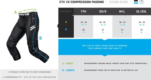 HK Army CTX Armored Compression Pants V2 - XS /S (W26-W30) **FREE SHIPPING** - Picture 7 of 7