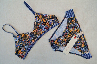ESPRIT Mädchen Triangle  Bikini-Set Gr. 140/146 geblümt 34,99   NEU