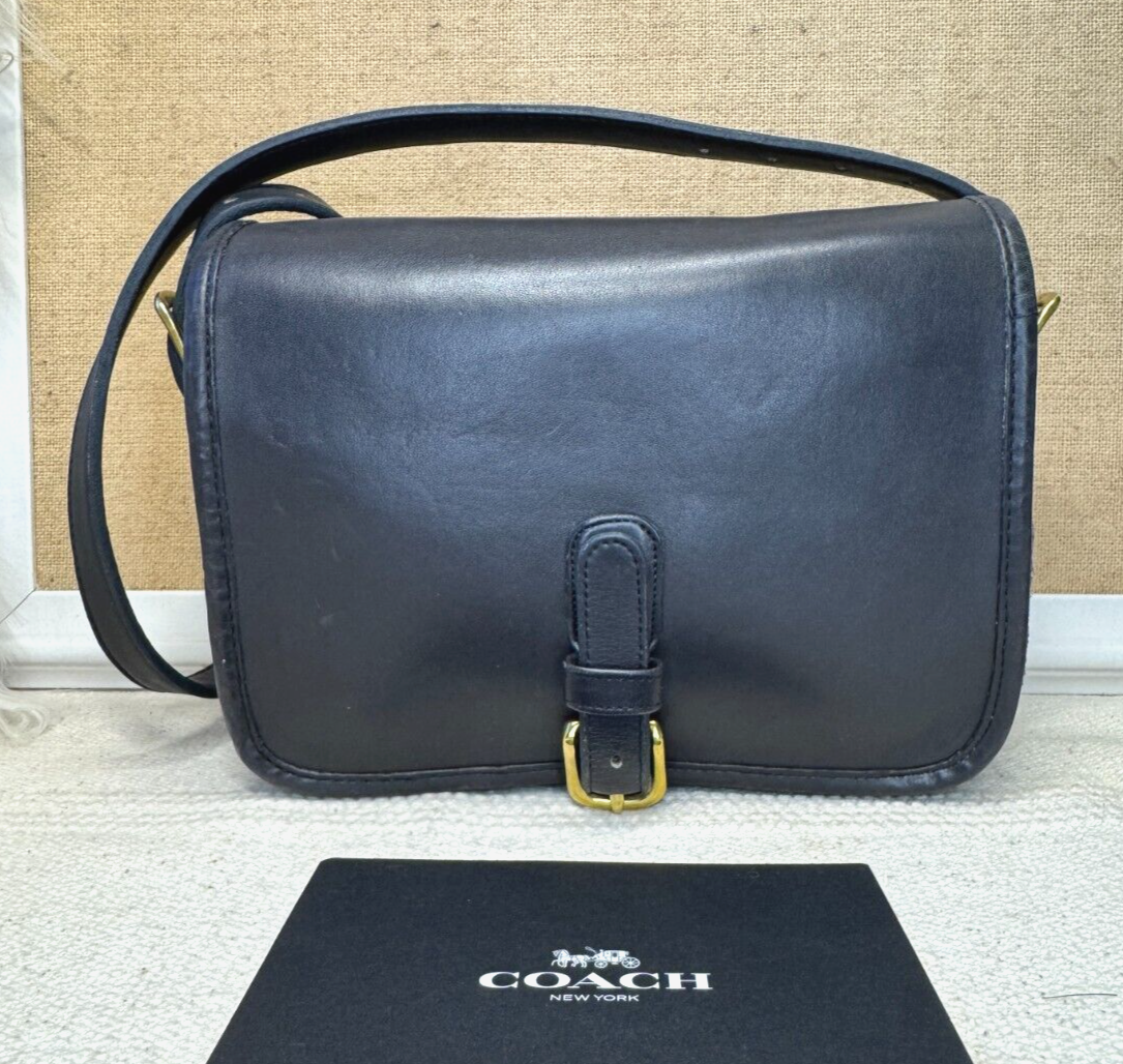 バッグ 60s Vintage Coach Station Bag Navy old 60s Vintage Coach Station Bag Navy old - メルカリ