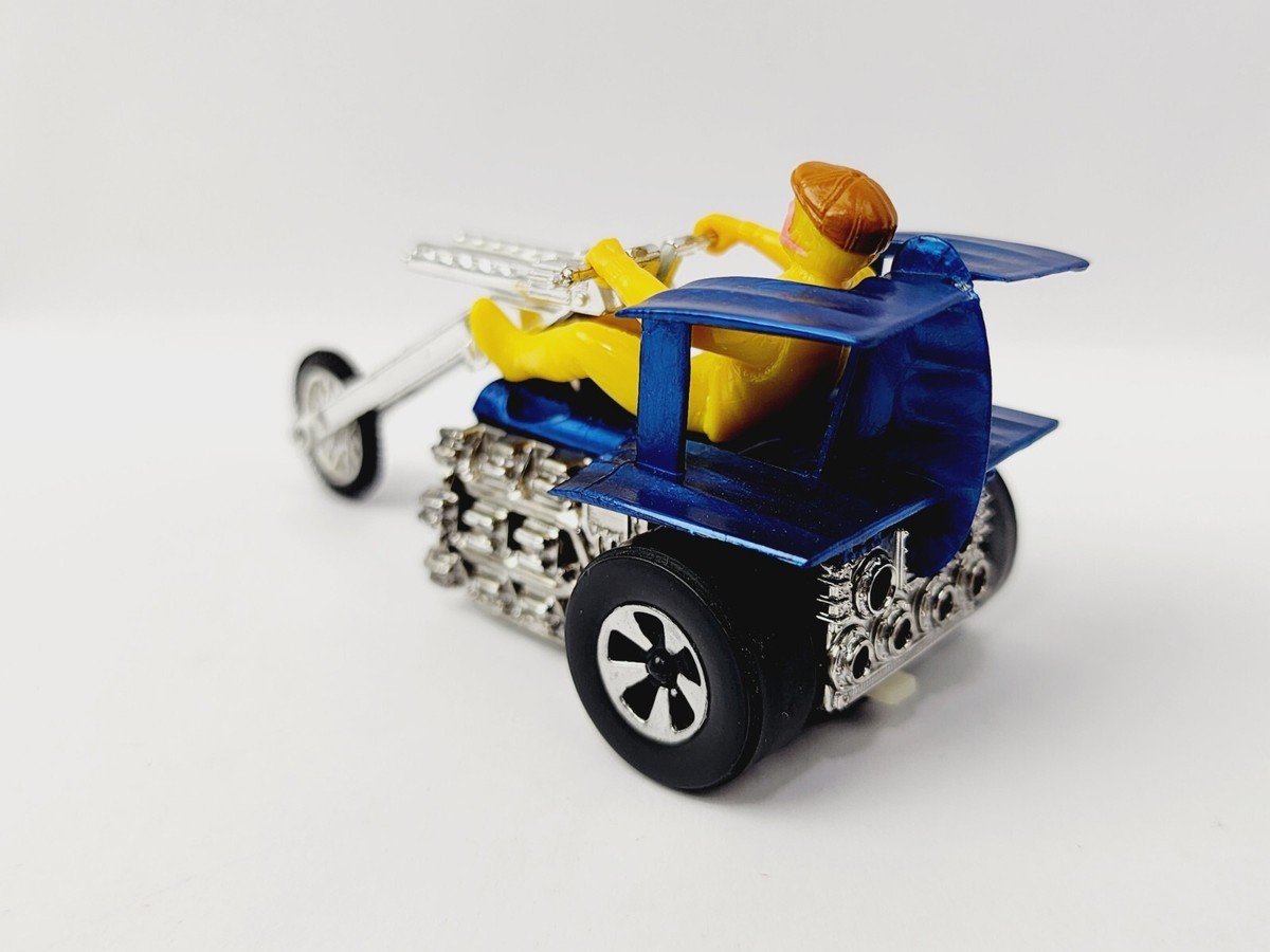 ホットウィール　チョップサイクル 1972年　ブルーザークルーザー　ビンテージ ホットウィール チョップサイクル 1972年 ブルーザークルーザー