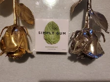 Simply Gum Peppermint 12 Pack / 15 pcs Natural Organic Kosher Aspartame Free