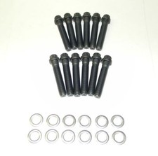 Pontiac 1976 - 1979 350p400z 12pt Bl Oxide 170k Psi Exhaust Manifold Bolts New Pontiac 1976 - 1979 350p400z 12pt Bl Oxide 170k Psi Exhaust Manifold Bolts New