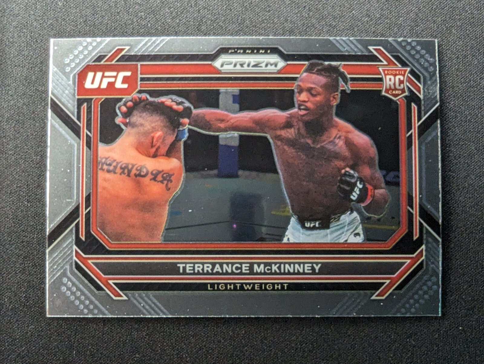 TERRANCE MCKINNEY RC 2023 Panini Prizm UFC #31